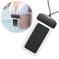 Coque de protection étanche universelle Baseus (max 7.2``) pour piscine au bord de l'eau IPX8 noir (ACFSD-DG1)